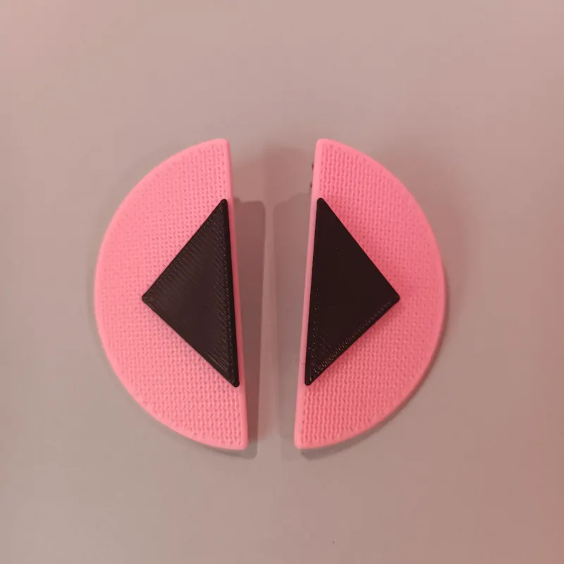 Circulo Rosa Empolvado